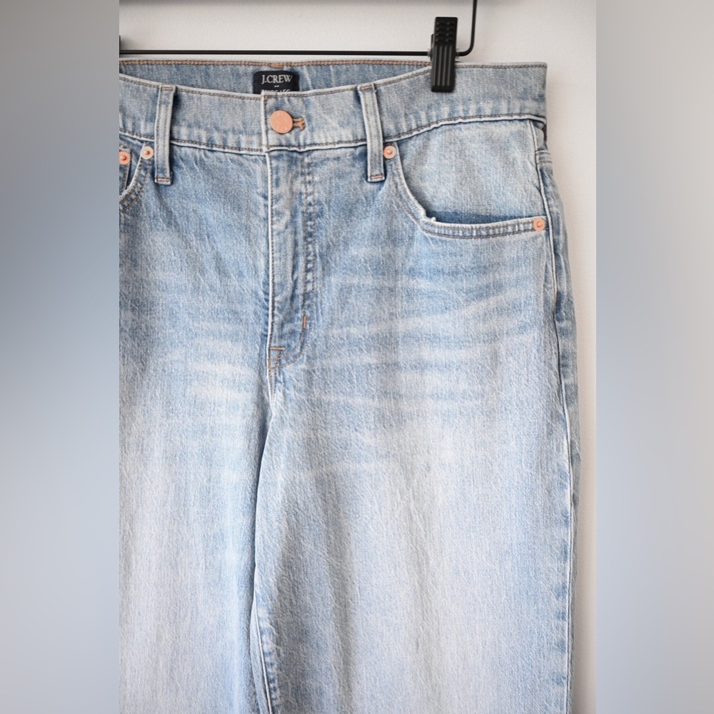 J Crew Wide Leg Crop Jean NWT - Picture 2 of 6